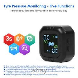 Motorcycle TPMS Tire Pressure Wireless Monitor System External Pressure Sensors