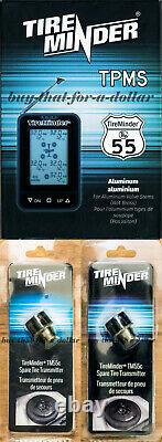 NEWTire Minder TM55c-A-Pressure Monitoring System-TPMS-Cars-Trucks-SUVs+BONUS