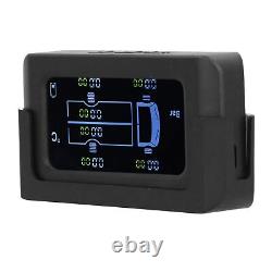 New Tire Pressure Monitor Solar USB Charging 0-8.5bar 122PSI Truck TPMS &6