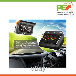 New Tire Pressure Monitor System for Iveco Truck 8 Sensors Solar TPMS Wireless