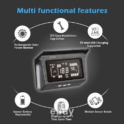 New Tire Pressure Monitor System for Mack Truck with 8 External Sensors Solar TPMS