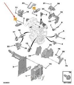 New genuine OE Tyre Pressure Monitoring System Sensor Peugeot Citroen 9811536380