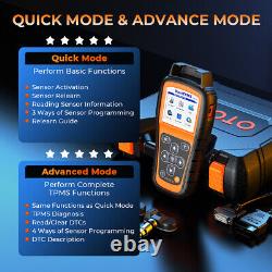 OTOFIX TireGo 808 Tire Pressure Monitoring System TPMS OBD2 Relearn Tool Scanner