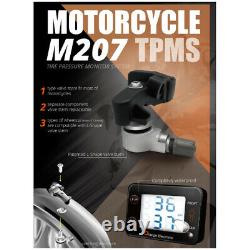 Orange Motorcycle TPMS M207 (Advanced Type) Wheels 8.311.5mm with L-Shape valve