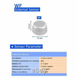 Original CAREUD 802WF Solar Power Tire Pressure Monitor System 4 Ext Sensor