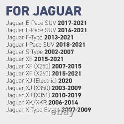 Pack of 4 DuroSense TPMS Rubber Valve Sensor PRE-CODED for Jaguar DS167RJAG-4