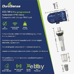 Pack of 4 DuroSense TPMS Tyre Pressure Sensor PRE-CODED for Citroen DS157CIT-4