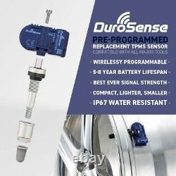 Pack of 4 DuroSense TPMS Tyre Sensor Preprogrammed For Ford DS034FOR-4