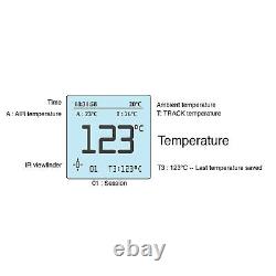 Prisma Electronics Digital Tyre Pressure Gauge and Pyrometer, K Type Tyre Probe