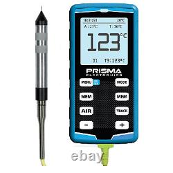 Prisma Electronics Digital Tyre Pyrometer/Logger with Probe Sensor