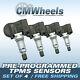 Programmable Tpms Universal Tyre Pressure Sensors 4 Pack Ford Focus Fiesta S Max