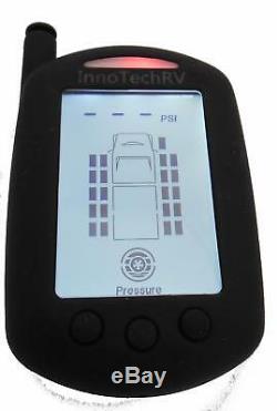 RV TPMS Tire Pressure Monitoring System, 8 Wheels Lifetime Warranty