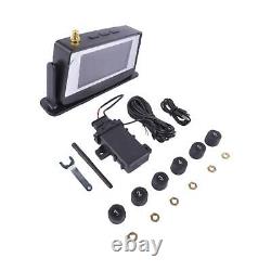 RV Tire Pressure Monitor System Solar TPMS for Trailers Motorhome