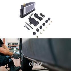RV Tire Pressure Monitor System Solar TPMS for Trailers Motorhome
