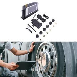 RV Tire Pressure Monitor System Solar TPMS for Trailers Motorhome