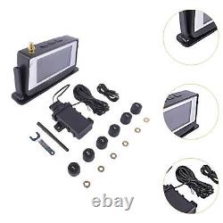 RV Tire Pressure Monitor System Solar TPMS for Trailers Motorhome