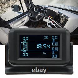 RV Tire Pressure Monitoring System 12 Wheel Tire Pressure Monitor 4 Alarm Modes