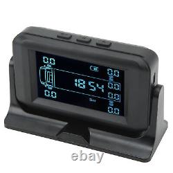 RV Tire Pressure Monitoring System 12 Wheel Tire Pressure Monitor 4 Alarm Modes