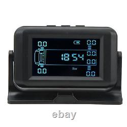 RV Tire Pressure Monitoring System 12 Wheel Tire Pressure Monitor 4 Alarm Modes