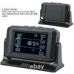 RV Tire Pressure Monitoring System 12 Wheel Tire Pressure Monitor 4 Alarm Modes