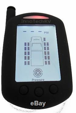 RV & Truck TPMS Tire Pressure Monitoring System 14 Wheel Sensors plus Booster