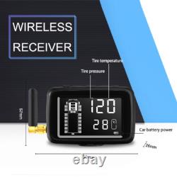 Real Time TPMS Tyre Pressure Monitor System For Truck RV Trailer With 8 Sensor