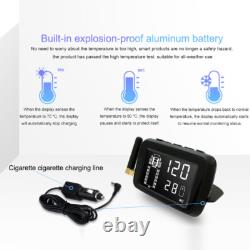 Real Time TPMS Tyre Pressure Monitor System For Truck RV Trailer With 8 Sensor