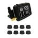 Real Time 8 External Sensors Tpms Tyre Pressure Monitor System For Car Truck Rv