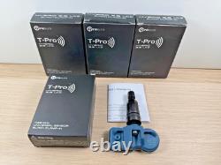 SET OF 4 T-PRO Hybrid 3.5 LITE Universal Sensor BLACK CLAMP IN TYR-S584 TYRESURE