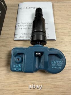 SET OF 4 T-PRO Hybrid 3.5 LITE Universal Sensor BLACK CLAMP IN TYR-S584 TYRESURE