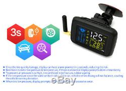 SYKIK-TPMS 6 wheel Real Time Tire Pressure Monitoring System for, RVs &Trucks(6)