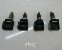 Set 4 Genuine Mercedes S Class W222 Tyre Pressure Monitor Tpms Sensors