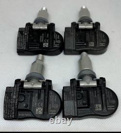 Set Of 4 Genuine Jaguar Xe TPMS Valve Tyre Pressure Sensors