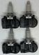 Set Of 4 Landrover Discovery 4 Tpms Valves Tyre Pressure Sensors Lr070840