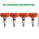 Set Of 4 Tire Pressure Tpms Sensors Configured Compatible Mini