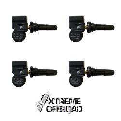 Set of 4 x TPMS Tyre Pressure Valve Sensors For All BMW Vehicles
