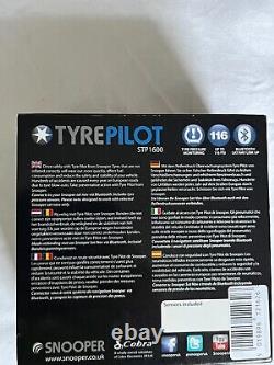 Snooper STP 1600 Tyre Pilot 4 Sensor Pressure Monitoring System with Bluetooth