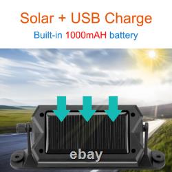 Solar Power Tire Pressure Monitoring System with 6 Tire Pressure Sensor 0-116PSI