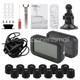 Solar Tpms Real Time Tire Pressure Monitoring System 12 External Sensor Rv Truck