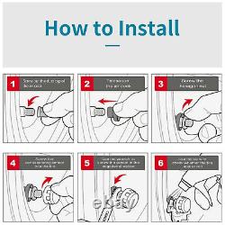 Solar Tire Pressure Monitor External Sensors Kit IP67 RF Wireless For Pickup TDW