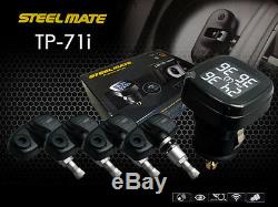 Steelmate Internal Digital TPMS Tire Tyre Pressure Monitoring System Gauge Meter