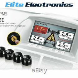 Steelmate Tp-05e Diy Wireless Tpms Tyre Pressure Monitor System For LCD Displays