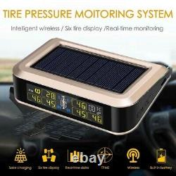 T601T6 Wireless TPMS Tire Pressure Monitoring System 6 Sensors LCD For Vehicle