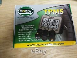 TIRE PRESSURE & TEMPERATURE MONITORING SYSTEM 4 AT-Sensors + Booster (TPMS4B)