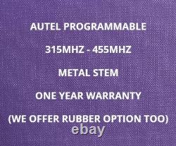 TPMS PROGRAMMABLE TYRE SENSORS (AUTEL CAPABLE) x4 IN TOTAL