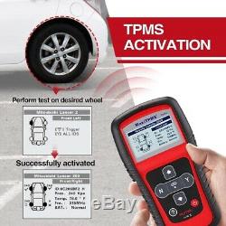 TPMS Relearn Tool Auto Tire Tyre Pressure Sensor Activation OBD EOBD Autel TS401