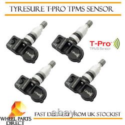 TPMS Sensors (4) TyreSure T-Pro Tyre Pressure Valve for Audi RS4 B7 06-08