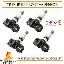 TPMS Sensors (4) TyreSure T-Pro Tyre Pressure Valve for Fiat Fiorino 08-16