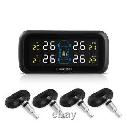 TPMS Tire Pressure Monitoring System Cigarette Lighter Temperature monitor alarm