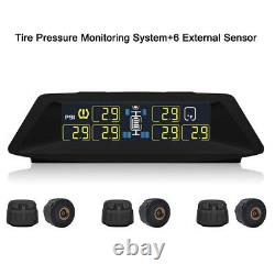 TPMS Tire Pressure Monitoring System Fits Pickup Truck RV + 6 External Sensors